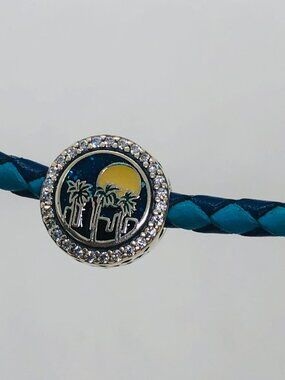 ✨✨Pandora Fort Lauderdale Charm Beach Palm Trees Charm